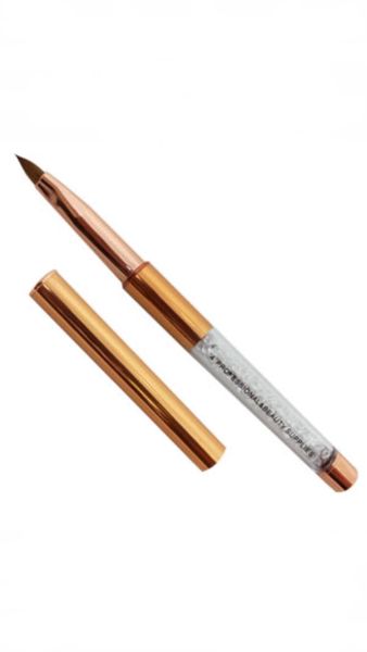Kolinsky Brush #4 Rose Gold