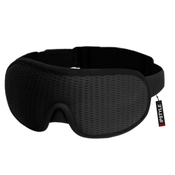 IPSTYLE 3D Sleeping Eye Mask Lights Blockout Sleep Mask Travel/Nap/Sleeping