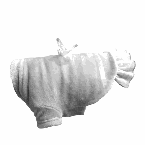 Mongolian Fleece - White image