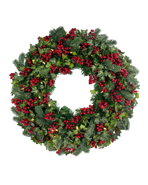 Jj Fresh Christmas Luxury Wreath - Gift Pack