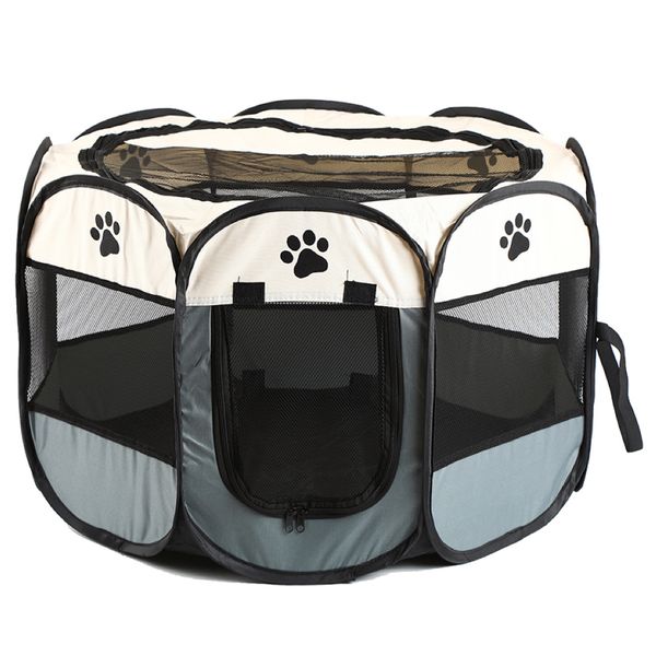 Pet Multifunctional Portable Travel Tent Enclosure House Play Pen