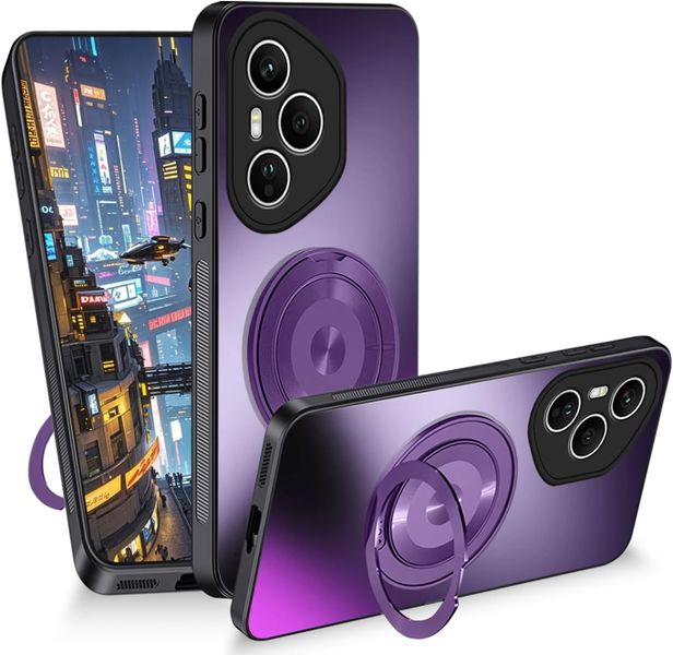 Magnetic Stand Slim Matte Phone Case Compatible With Honor Magic 7 Pro