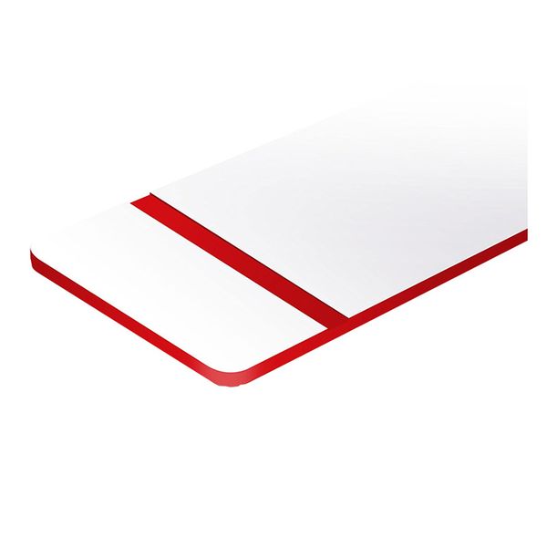 White/Red Trolase Laser Engraving Material 1.6mm (610 x 305mm)