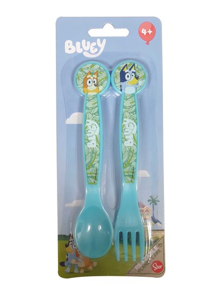 Bluey 2 Pieces Pp Cutlery Set