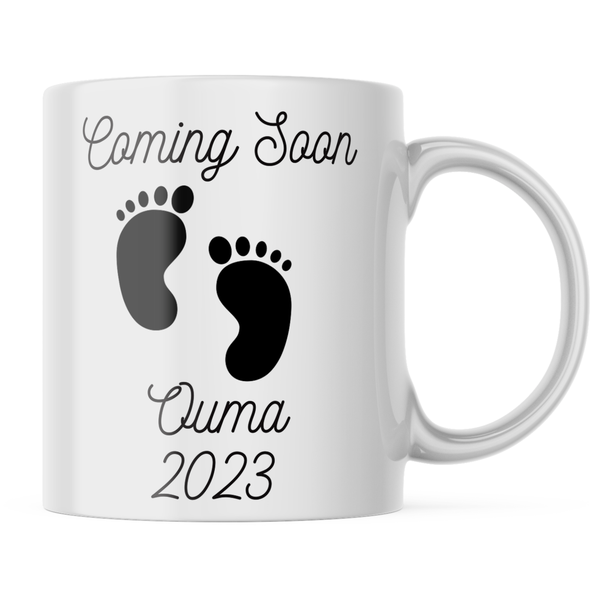 Ceramic Coming soon Ouma 2023 Mug - White - 11 OZ