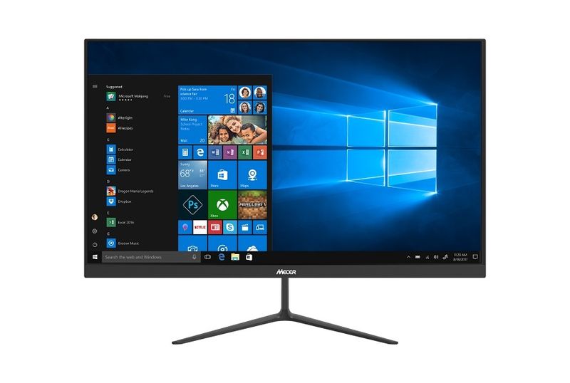 Mecer Xhibitor Proficient CG2308-N5000 Quad Core Pentium 4GB 64GB eMMC 23.8" All-in-One PC - Black