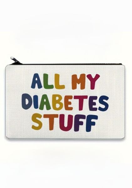 All My Diabetes Stuff - Cosmetic Bag