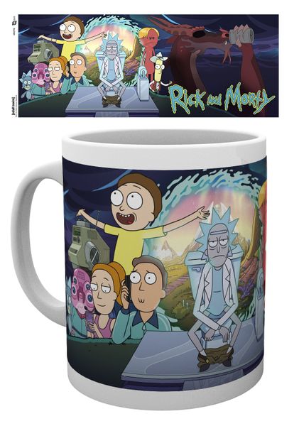 Rick and Morty Season 4 Part One Mug (Parallel Import)