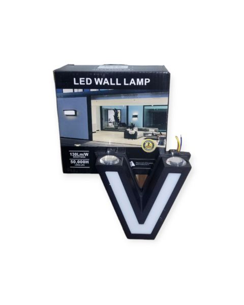 7W 3 LED V Shaped Wall Lamp 3000K