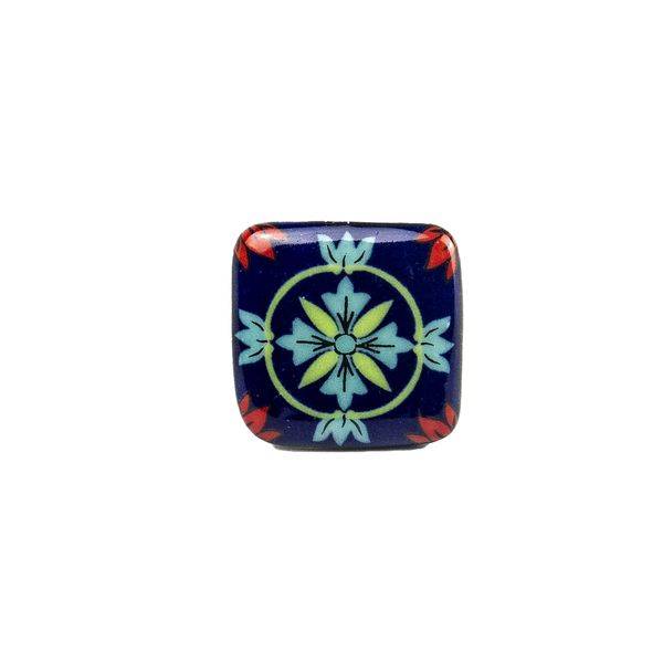 Square Knob - Mexican Navy Base - Home Décor
