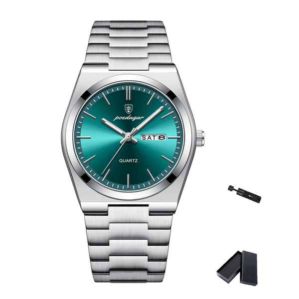 Poedagar Luxury Men's Watch with water resistance rating 3ATM