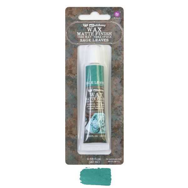 Prima Art Alchemy Matte Wax Sage Leaves