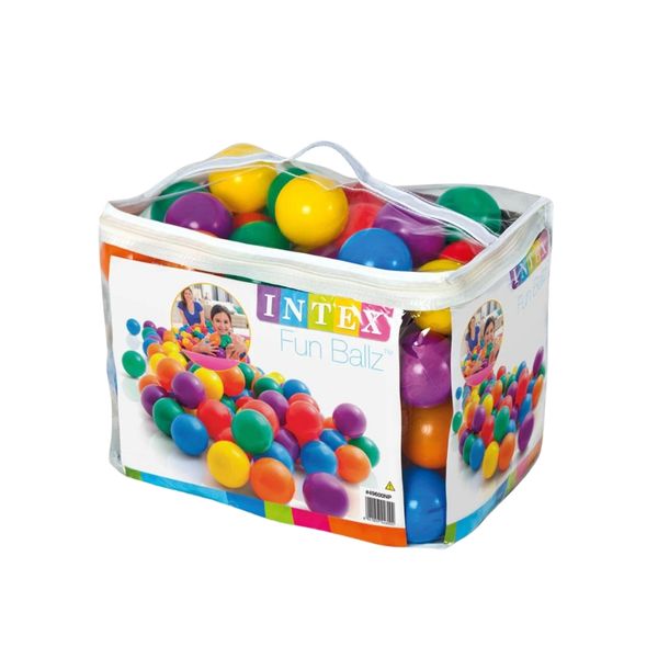 Intex 8cm Fun Ballz - Bulk Pack of 6