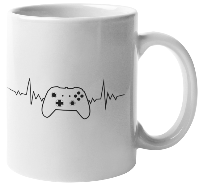 Mugmania - Gamer Hearbeat xbox Coffee Mug