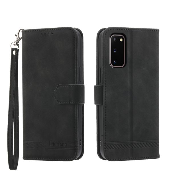 Flip Phone Leather Case Compatible with Samsung Galaxy S20+