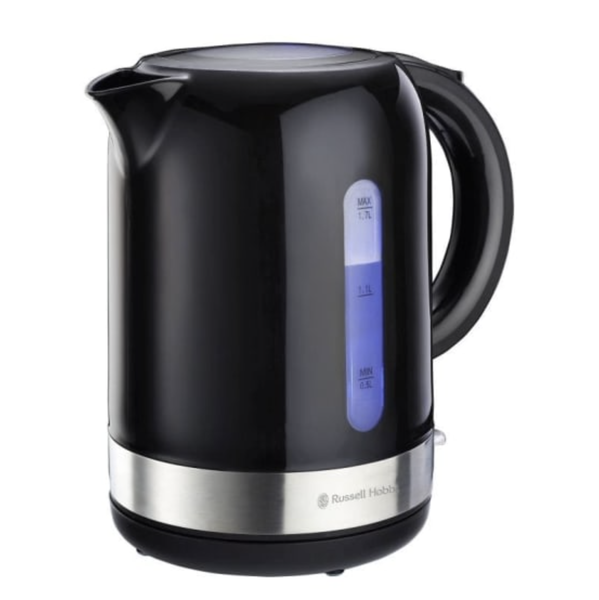Russell Hobbs 1.7L Black Gloss Cordless Kettle