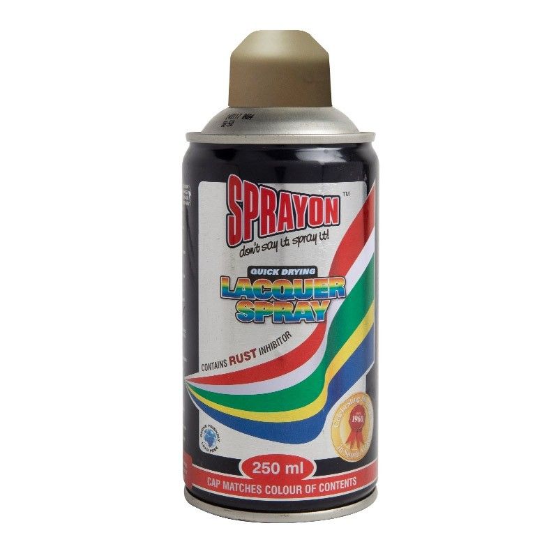 Sprayon Satin Gold Lacquer Spray Paint (250ml) Shop Today. Get it