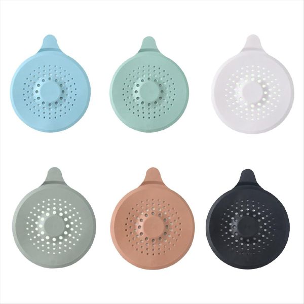 Sink Anti-Clogging Silicone Floor Drain Cover Compatible with None