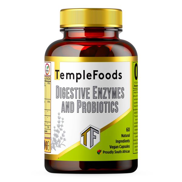 Digestive Enzymes and Probiotics Supplement with Herbs