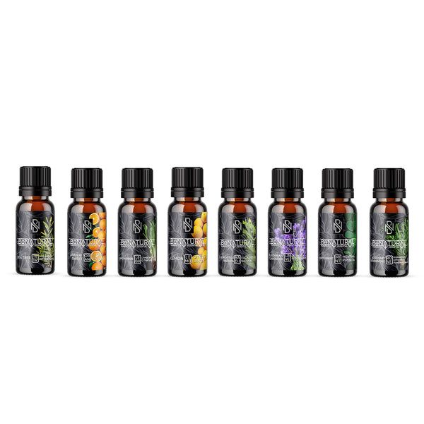 Be Natural - Ultra Selection 8 Pack - Organic Essential Oil - 10ml
