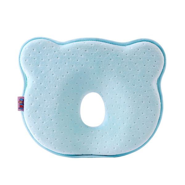 Baby Pillow, Anti-Plagiocephaly for Head Formation with Protective Cover