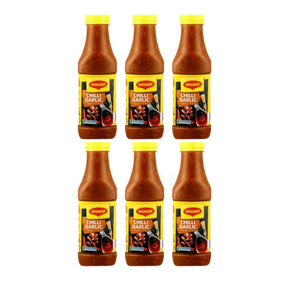 Maggi Chilli Garlic Sauce - 6 x 375ml