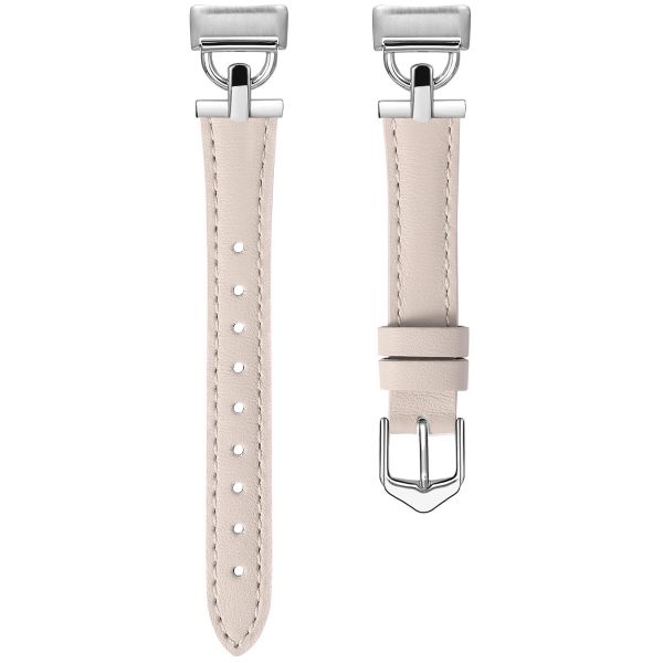 Replacement Leather Band for Fitbit Charge 5/6 for Men Women