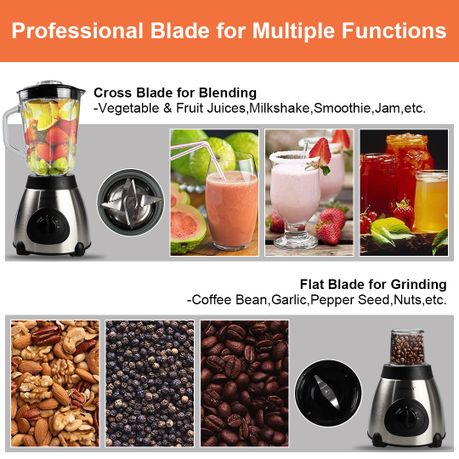 SOKANY 317 Electric Juicer 220-240V 600W Blender Mixer Smoothie Coffee  Grinder Processor Machine in 2023