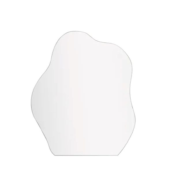 Mirror Wave Shaped W60cmXD0.4cmXH71.5cm