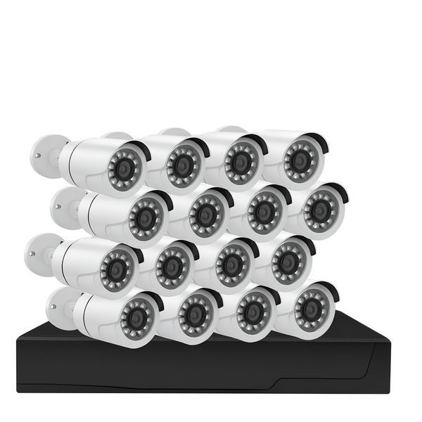 16-Channel CCTV System - For Home &amp; Business Use