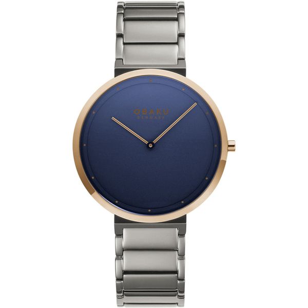 Obaku Men Gun GreyMetal Formal V258GXDLSJ