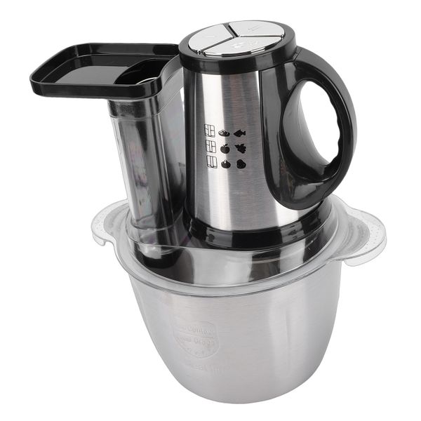 300W 3L Electric Food Processor Stainless Steel Chopper EU Plug
