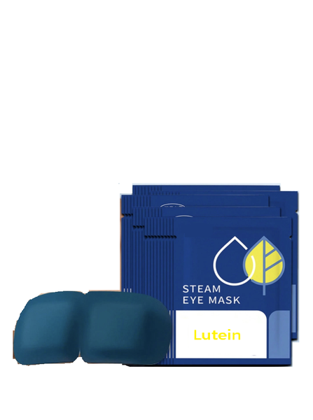 5 x Blue Steam Eye Masks - Lutein