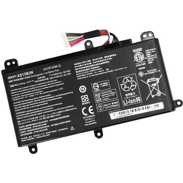 Battery Compatible with Acer Select, Predator, Predator 15 G9, 17 G9 series (AS15B3N)