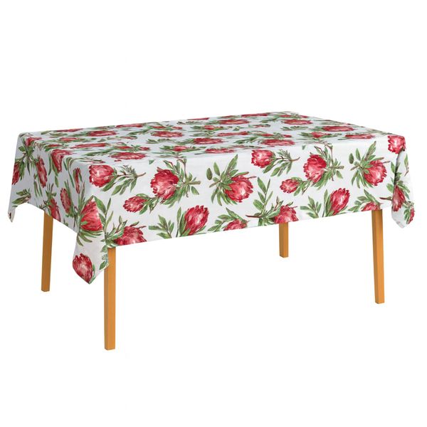 Protea Snow Queen Tablecloth - Easy Care - Stain Resistant - 140x240cm
