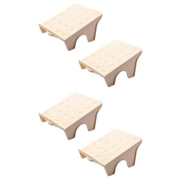 Double-Layer Space Saving Shoe Organiser - 4 Pack