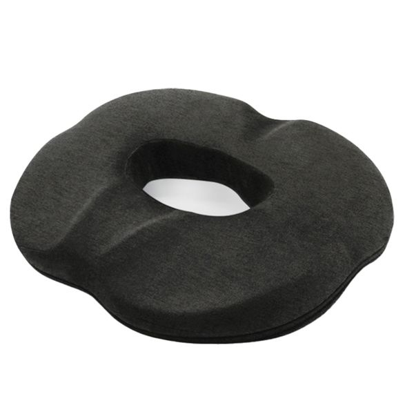 Ventilated Cool Gel infused Memory Foam Seat Cushion Donut Seat-Pain Relief