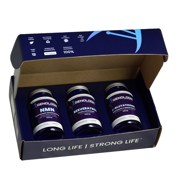 Genologix - Eternity Longevity Wellness Bundle Extra Strength (30 Servings)