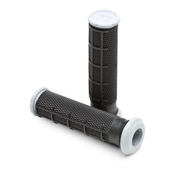 Protaper Half Waffle Black/Grey Atv Grips image