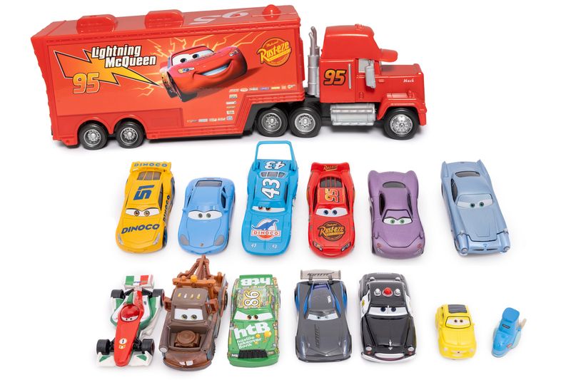 Cars Diecast Character Set - 14 Piece