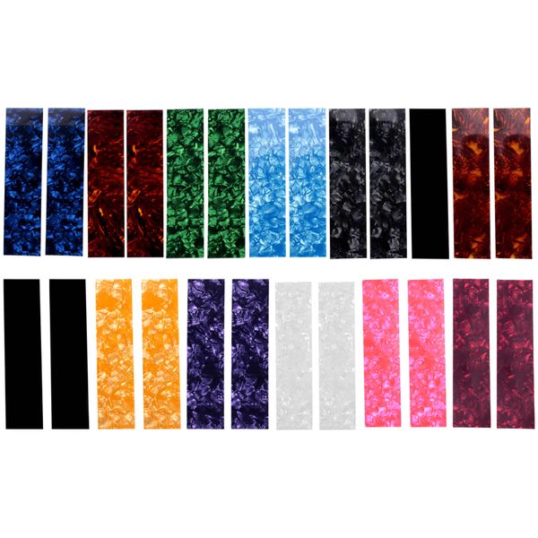 DIY Guitar Pick Punch Sheets Musicians Celluloid Guitar Pick Strips