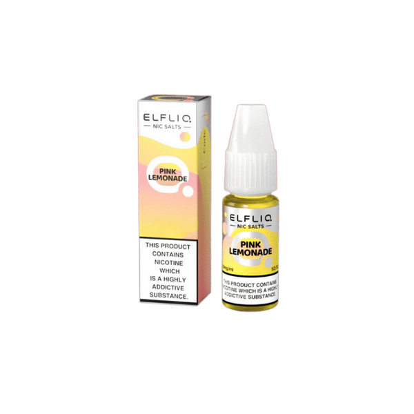 ELFLIQ Elf Bar 5%/50mg Salt E-liquid - 30ml - Pink Lemonade