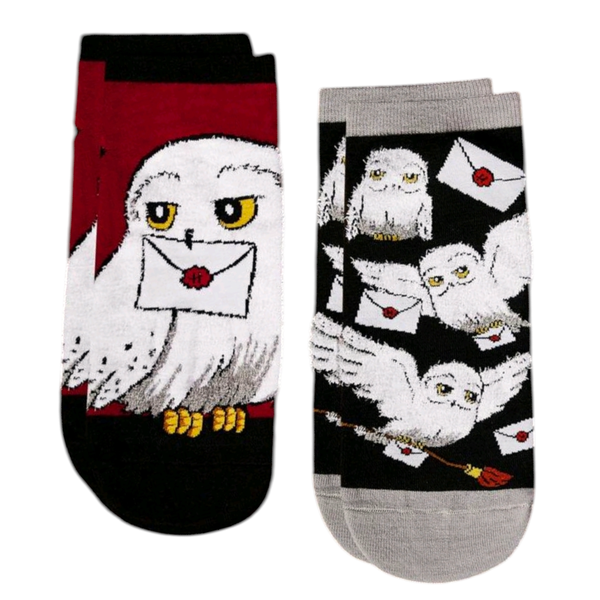 Harry Potter Owl Post Collection - Magical Hogwarts Ankle Socks Set