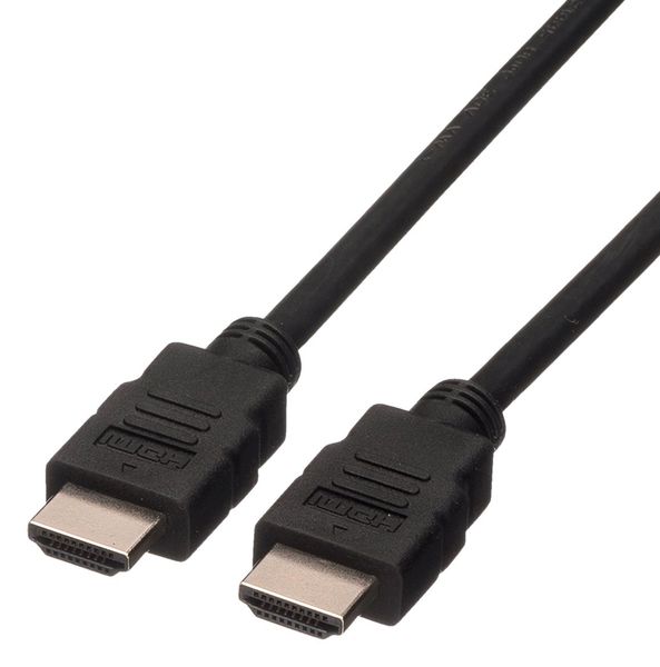 Roline (11.44.5735) HDMI Type A Plug, HDMI Type A Plug, 16.4 ft, 5 m, Black