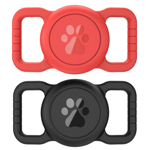 Ökotec Airtag Cat Dog Collar Holder (2-Pack)