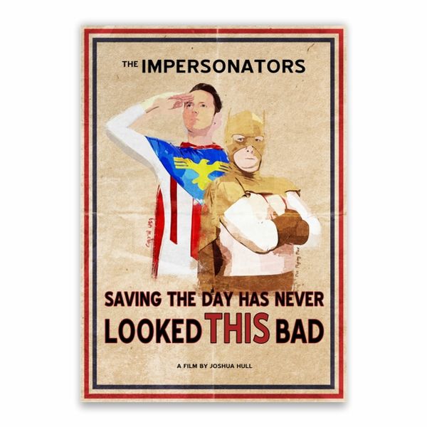 The Impersonators Quote Poster - A1