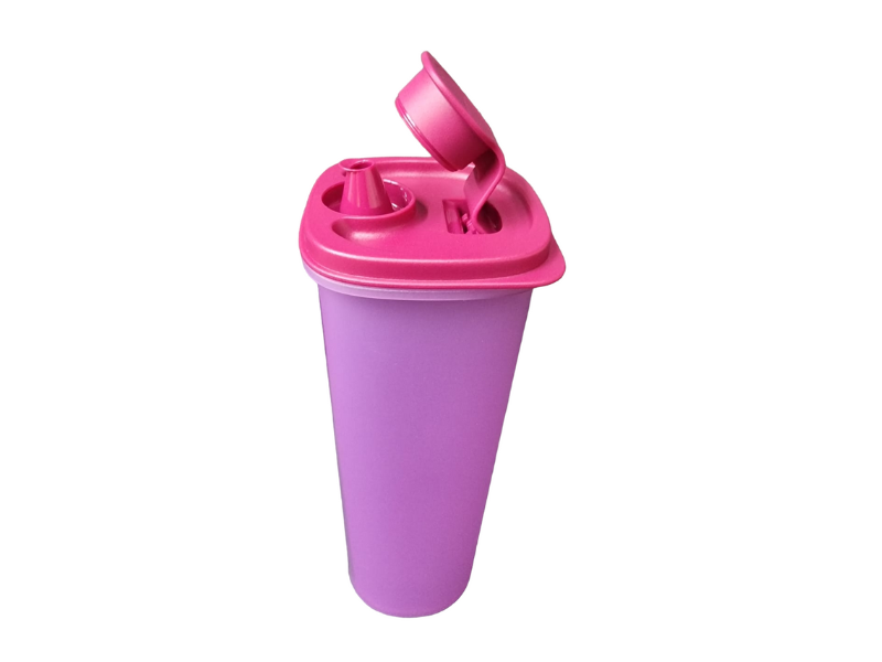 Pink Slim Line Pitcher with Flip Top - 939ml
