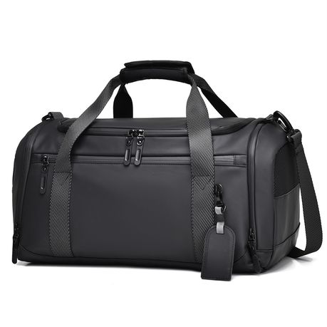 Unisex Gym Travel Duffel Bag with Shoe Compartment Wet-Dry Separation Image