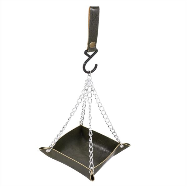 Bird Feeder Tray Hanging Bird Water Tray Green