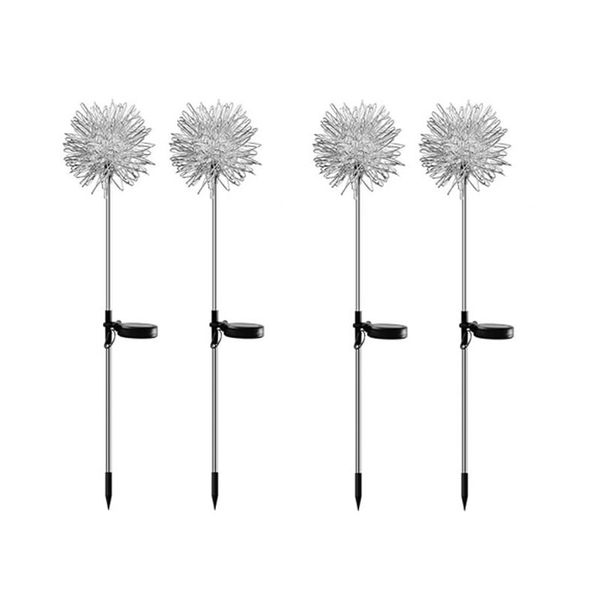 Solar Powered Dandelion Lights - 4 Piece